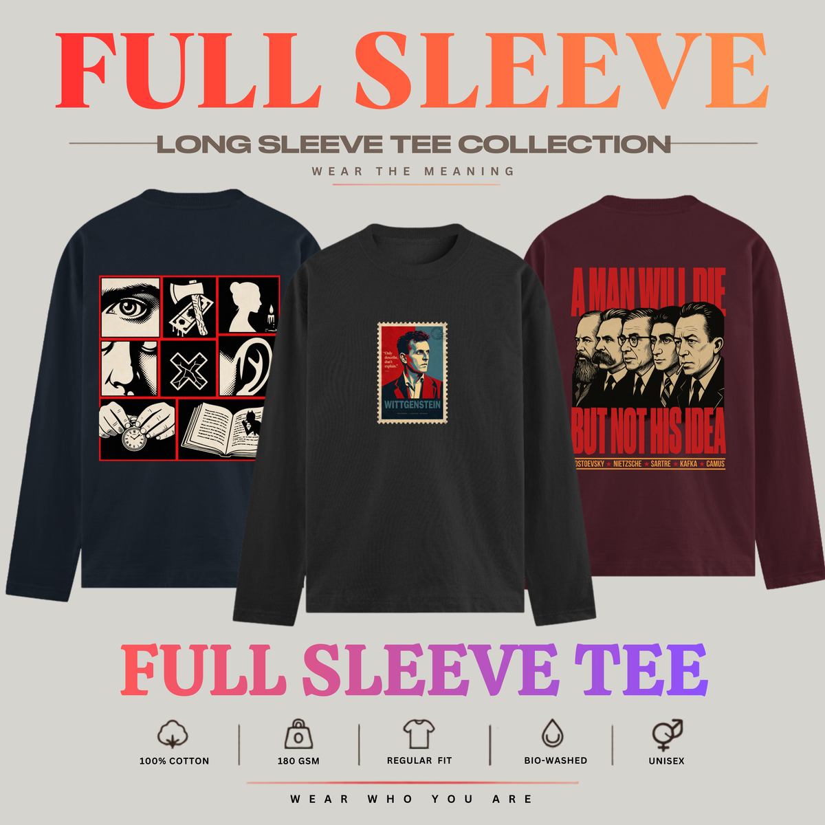 Men's Full Sleeve Tee
